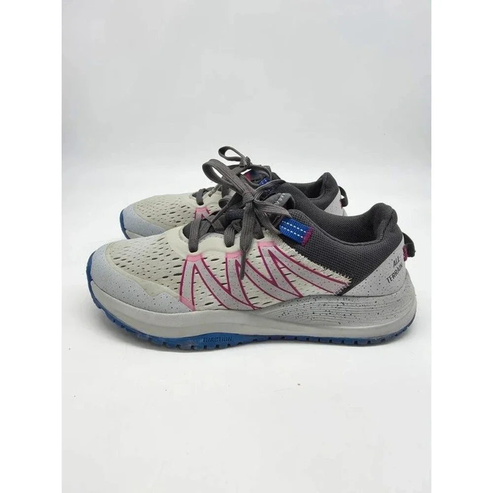 Avia All Terrain Trail Running Shoes Womens Size 8 Gray Pink WMAV41ES10 Sneaker